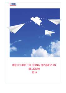Microsoft Word - BDO Guide to Doing Business in Belgium 2014.docx