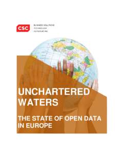 Unchartered Waters - The State of Open Data in Europe