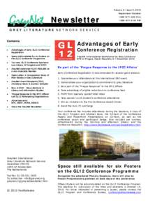 Volume 2, Issue 5, 2010  GreyNet Newsletter
