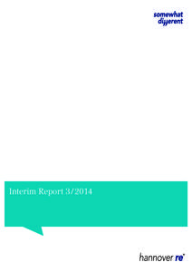 For our investors  Interim Report 3 / 2014 Key figures 2014