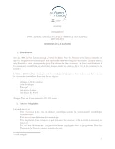 Microsoft Word - Awards_FWIS_Regulations_VF_French Version_Final