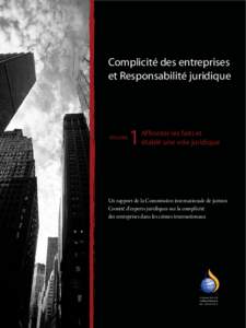 Complicité des entreprises et Responsabilité juridique VOLUME  1