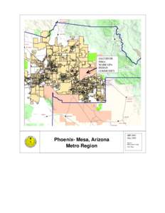 Maricopa Association of Governments / Arizona / Maricopa County /  Arizona / Phoenix metropolitan area