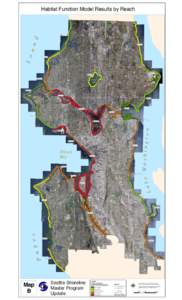 Habitat Function Model Results by Reach N 145TH ST NE 145TH ST  itt