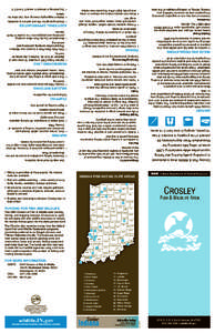 Geography of the United States / Indiana / Hunting / Waterfowl hunting / Muscatatuck River / Willow Slough Fish and Wildlife Area / Hardy Lake / Geography of Indiana / Hamilton County /  Ohio / Powel Crosley /  Jr.