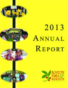 2013  Annual R e p o rt  TABLE OF CONTENTS