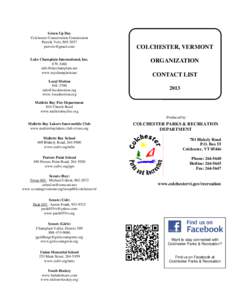 2013 Organization Contact List.pub