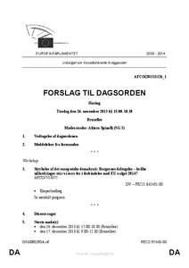 EUROPA-PARLAMENTET[removed]Udvalget om Konstitutionelle Anliggender