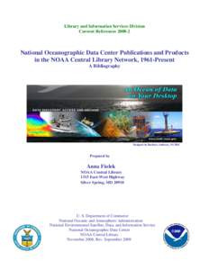 NODC Publications in the NOAA Central Library Network