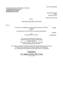 Children Act / Parental responsibility / Human Rights Act / Child protection / Convention on the Rights of the Child / Adoption of Children Act / Hirst v United Kingdom / Law / Human rights / European Convention on Human Rights