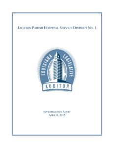 Jackson Parish Hospital Service District No. 1 - Jackson Hospital