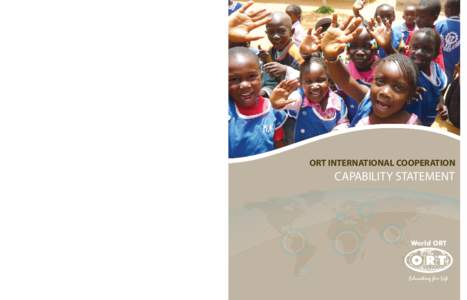 World ORT International Cooperation Capability Statement 2011