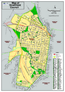 VICTORIA AVE  GEORGE ST Map of Strathfield