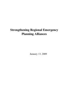 Microsoft Word - Strengthening Regional Emergency Planning Alliances.doc