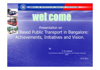 Bus based Public Transport in Bangalore