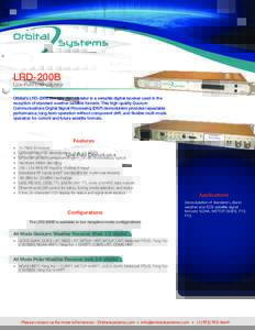 LRD-200B Demod Data Sheet vB.03