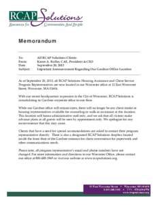 Microsoft Word - Memorandum re Gardner Consolidation