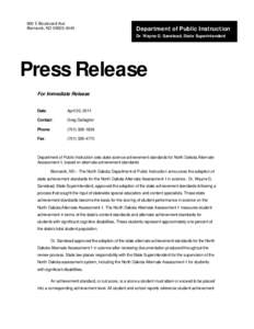 Microsoft Word - NDAA1 Science Cut Score  Press Release-template _3_.doc