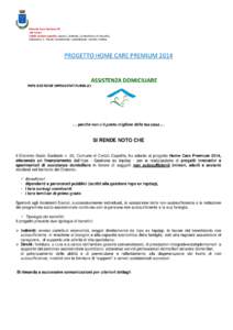 PUBBLICITA  HOME CARE PREMIUM