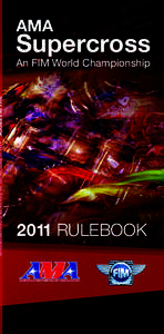 2011 SX RulebookDRAFT