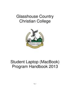 Glasshouse Country Christian College