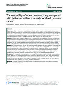 Koerber et al. BMC Health Services Research 2014, 14:163 http://www.biomedcentral.com[removed] RESEARCH ARTICLE  Open Access