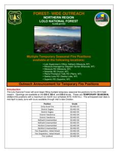 Microsoft Word - Lolo Forest TempFireOutreach 2014 Final2.docx