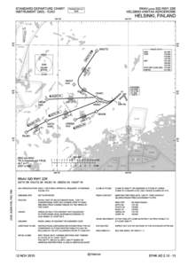 STANDARD DEPARTURE CHART INSTRUMENT (SID) - ICAO RNAV (GNSS)SID RWY 22R HELSINKI-VANTAA AERODROME