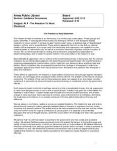 Microsoft Word - ALA Freedom to Read Statement 2-10.doc