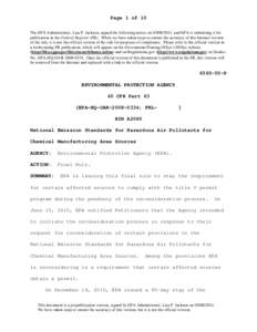 United States Environmental Protection Agency / Lisa P. Jackson / Code of Federal Regulations / Regulatory Flexibility Act / United States / Federal Register / Regulation of greenhouse gases under the Clean Air Act / United States administrative law / Government / Politics of the United States