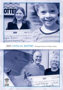 Michigan Lottery 2003 Annual Report