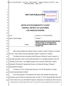 Legal terms / Bankruptcy / Homestead exemption / Federal Rules of Bankruptcy Procedure / Economics / Bankruptcy Abuse Prevention and Consumer Protection Act / Chapter 7 /  Title 11 /  United States Code / Law / United States bankruptcy law / Insolvency