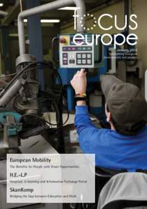 January[removed]Spotlighting European developments and projects  European Mobility