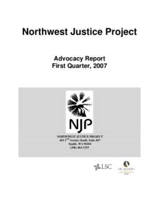 NORTHWEST JUSTICE PROJECT