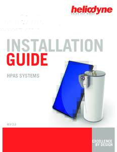 INStALLATION GUIDE HPAS systems S O L A R