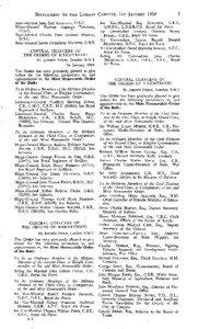 SUPPLEMENT TO THE LONDON GAZETTE, IST JANUARY 1964 Rear-Admiral John Earl SCOTLAND, D.S.C. Major-General Norman Hastings TAILYOUR,