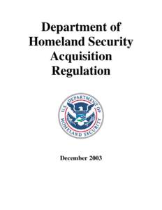 PART[removed]FEDERAL ACQUISITION REGULATIONS SYSTEM