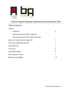 Local government / Washington / BIA / Seattle / Seattle metropolitan area / Government / Business improvement district / Community development