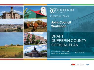 Joint Council Workshop DRAFT DUFFERIN COUNTY OFFICIAL PLAN