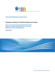 Organisation for Economic Co-operation and Development / Secondary education / Vocational education / Iceland / Programme for International Student Assessment / Education reform / Education in Jordan / Education in Portugal / Education / Youth / Education in Iceland