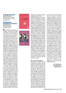 Le Rouge aux joues Isabelle Charpentier Publications de l’université de Saint-Etienne, maipages, 25 e