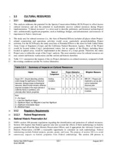 Microsoft Word - Section 3.5 Cultural Resources