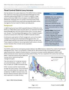 Policy Brief 3: Flood Control District Levy Increase - WRIA 9 Funding Mechanisms Analysis