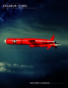 Unmanned Systems  The Navy’s Premier Aerial Target The linchpin in RDT & E and training operations since[removed]BQM -74E