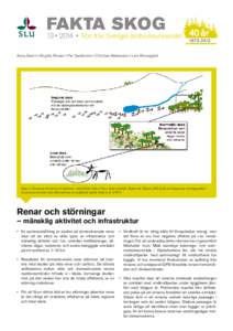 fakta skog 13 •  2014  •  Rön från Sveriges lantbruksuniversitet Anna Skarin • Birgitta Åhman • Per Sandström • Christian Nellemann • Lars Rönnegård  Figur 1. Renarnas betesprocesser definieras i