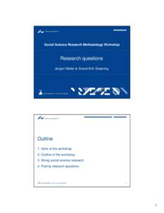 Microsoft PowerPoint - Research questions