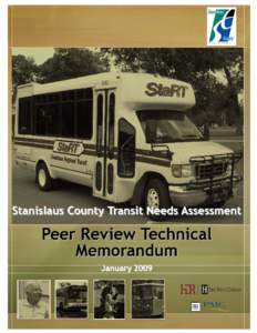 STANISLAUS COUNTY PARATRANSIT STUDY