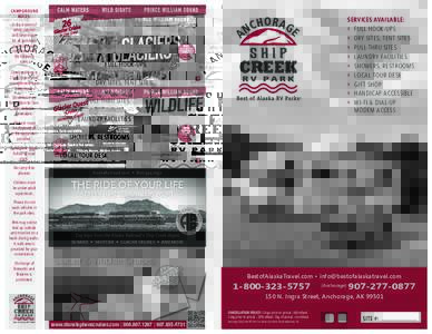 CAMPGROUND RULES: In the interest of safety, comfort and convenience for all guests we