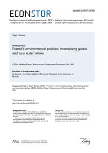 Environmental economics / Carbon finance / Climate change mitigation / Carbon tax / Emissions trading / Carbon pricing / Emission intensity / Greenhouse gas / Low-carbon economy / Climate change policy / Environment / Climate change