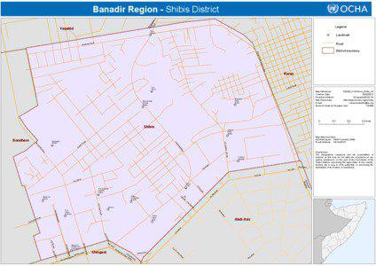 Shibis District / Banaadir / Districts of Somalia / Mogadishu